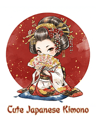 Cute Japanese Kimono V.1
