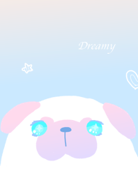Dreamy pug