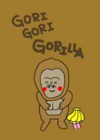 Brown gorilla