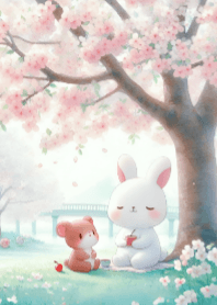 ウサギと桜 V.3