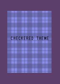BLUE PURPLE CHECKERED THEMEj-DEEP PURPLE