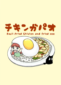 กะเพราไก่ไข่ดาว