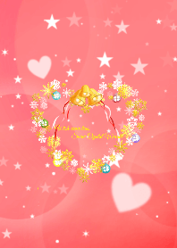 運気アップ♥雪の結晶リースVer.5@冬特集