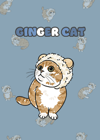 gingercat10 / pale blue