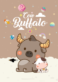 น้องวัวควาย เฟรนด์ลี่ สีน้ำตาล