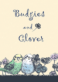 Budgies and Clover/blue 17.v2