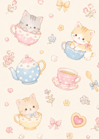 Lovely Pastel Kitten 001!
