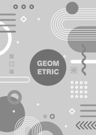 Eflat Geometric Gray