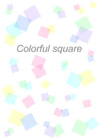 Colorful square joc