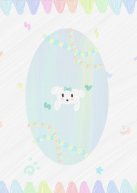 Fantastic white puppy