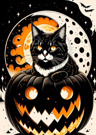 halloween cat f40d4F