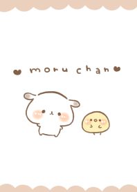 たれ耳うさぎのもるちゃん。