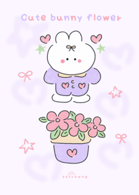 Cute bunny flower :)