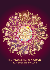 見ているだけで全運気が上がる花曼荼羅柄