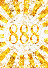 幸運の太陽と黄金の888