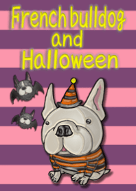 French bulldog and Halloween 2019.