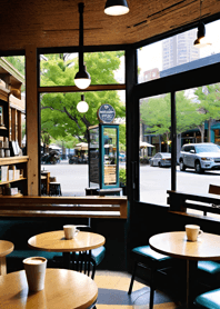 Cozy Coffee shop 86191C