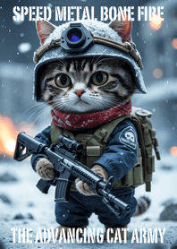 The advancing cat army 14
