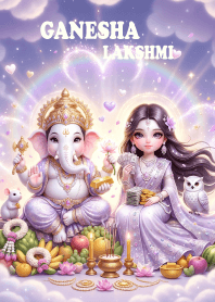 Ganesha; Lakshmi: Wealth prosperity. 1JP