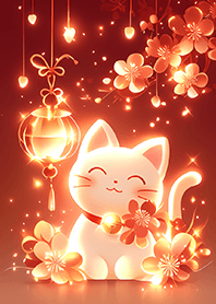 ⭐️新年行大運桃花招財貓❤️