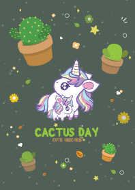 Unicorn Cactus Day Lover