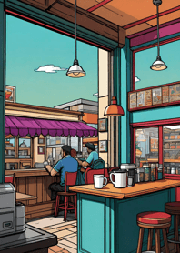 Cozy Coffee shop D96e55