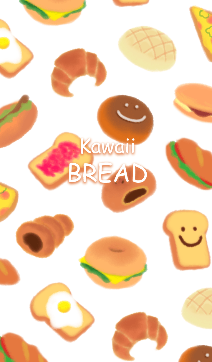 Kawaii bread theme