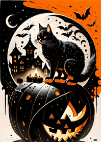 halloween cat 20F641