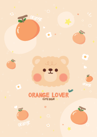 Teddy Bear Orange Lover Cutie
