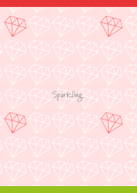 Sparkling Diamonds3 red