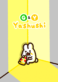 Yashushi's bunny-1 (Green/Yellow)