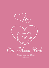 Cat moon Pink