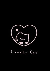 kitten&heart/ black pink