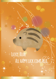 Orange / Lucky Boar