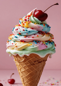 ICE CREAM-decorated soft ice2
