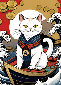 Kucing Kemakmuran Tahun Baru 21