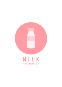 ミルク - イチゴの味