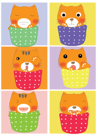 Simple cute cat theme v.8