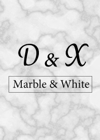 D&X-Marble&White-Initial