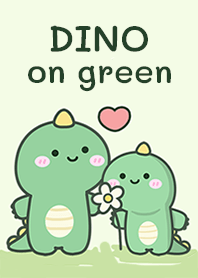 Dino on green!