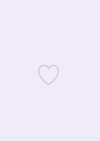 1 heart /blue purple skin