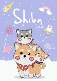 Shiba Inu noi.(Purple Pastel)