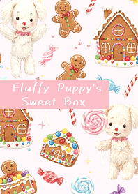 กล่องหวานของลูกสุนัขขนฟู