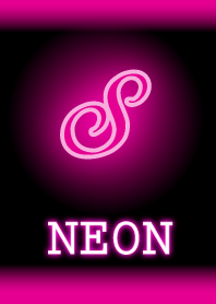 S-Neon Pink-Initial