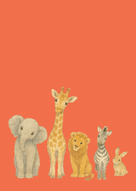 Why Why Animals red & yellow