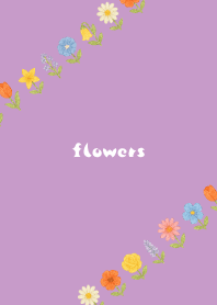 Flowers a la carte03 light purple