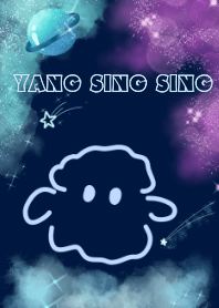 yang sing sing theme - Purple galaxy