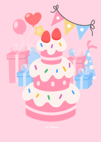Lovely pink cake