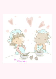 Fun and happy Valentine