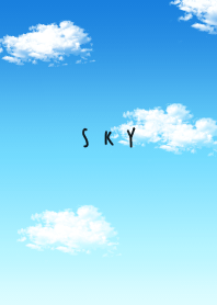 Simple sky.